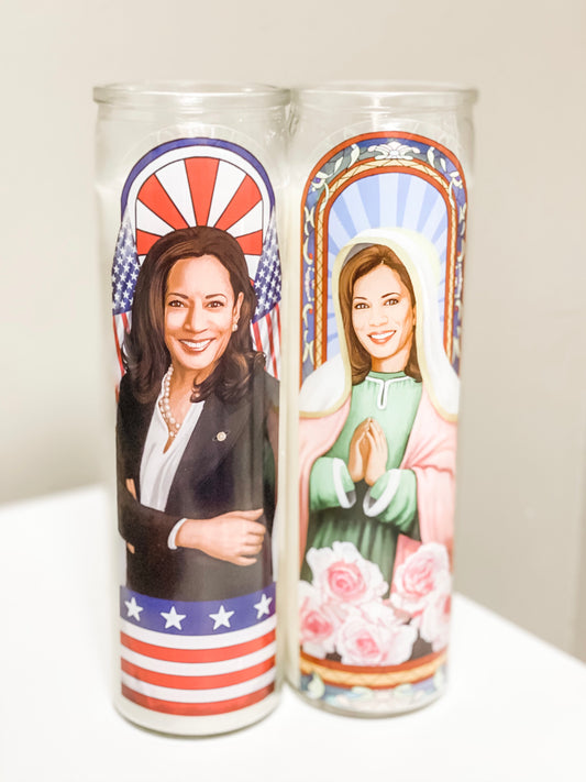 Kamala Harris Prayer Candle